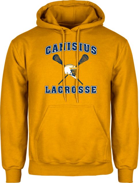 Canisius Fleece Hoodie Lacrosse Crossed Sticks Design ONLINE
