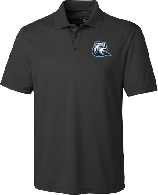 Drew University C&B Dark Clique Ice Pique Polo Drew University Rangers Mascot Head - ONLINE ONLY