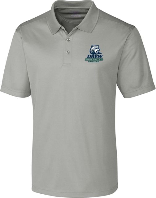 Drew University C&B Clique Ice Pique Polo Drew University Rangers with Mascot Stacked - ONLINE ONLY