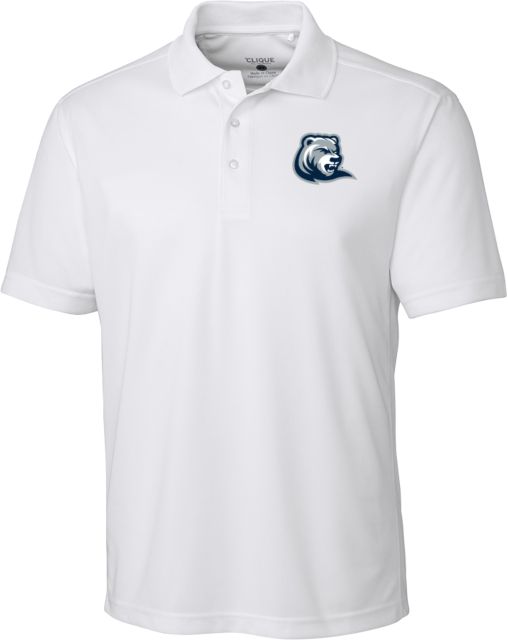 Drew University C&B Clique Ice Pique Polo Drew University Rangers Mascot Head - ONLINE ONLY