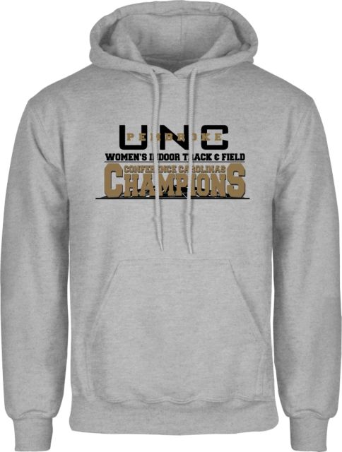 UNC Pembroke Fleece Hoodie UNC Pembroke Womens Track and Field Conference Carolinas Champions ONLINE ONLY