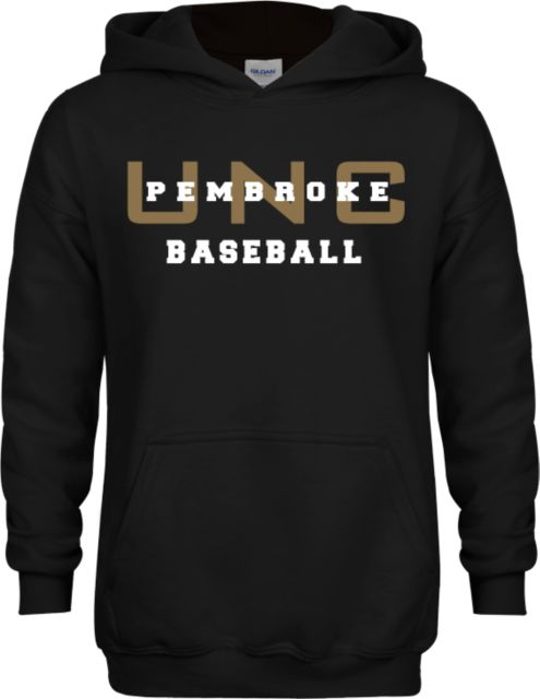 UNC Pembroke Youth Fleece Hoodie Baseball ONLINE ONLY