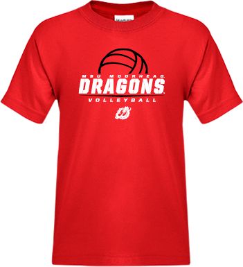MSUM Youth T Shirt Volleyball Design - ONLINE ONLY