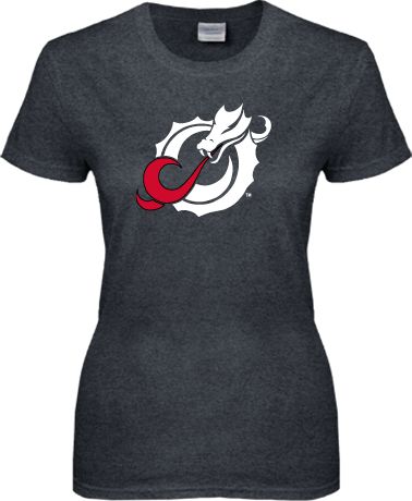 MSUM Womens Short Sleeve Tee Dragon Mark - ONLINE ONLY