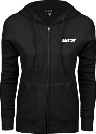 MSUM ENZA Womens Fleece Full Zip Hoodie Dragons - ONLINE ONLY