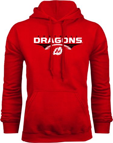 MSUM Fleece Hoodie Football Design - ONLINE ONLY