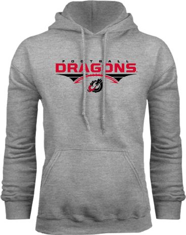 MSUM Fleece Hoodie Football Design - ONLINE ONLY