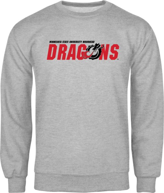 MSUM Fleece Crew Official Logo - ONLINE ONLY
