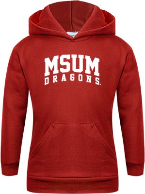 MSUM Youth Fleece Hoodie MSUM Dragons - ONLINE ONLY
