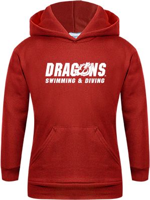 MSUM Youth Fleece Hoodie Swimming & Diving - ONLINE ONLY