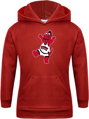MSUM Youth Fleece Hoodie Scorch Squad Youth Mark - ONLINE ONLY