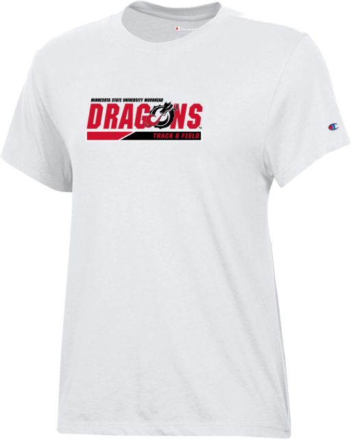 MSUM Champion Womens  Core Short Sleeve Tee MSUM Track and Field Two Color Bar - ONLINE ONLY