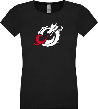 MSUM Next Level Girls Fashion Fit T Shirt Dragon Mark - ONLINE ONLY