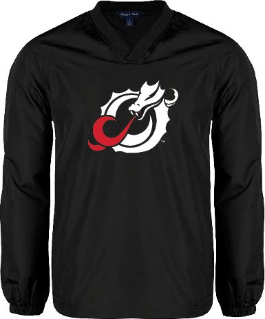 MSUM V Neck Raglan Windshirt Dragon Mark - ONLINE ONLY
