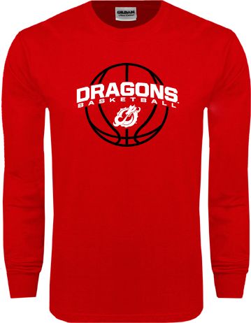 MSUM Long Sleeve T Shirt Basketball Design - ONLINE ONLY
