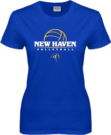New Haven Ladies T Shirt New Haven Volleyball Half Ball - ONLINE ONLY