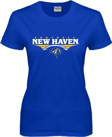 New Haven Ladies T Shirt New Haven Football Flat - ONLINE ONLY