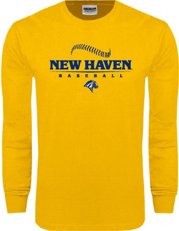 New Haven Long Sleeve T Shirt New Haven Baseball Seams - ONLINE ONLY