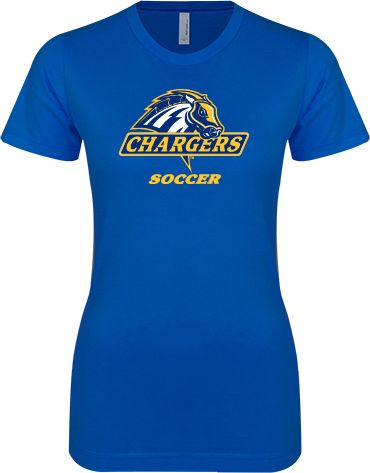 New Haven Next Level Ladies SoftStyle Junior Fitted Tee Soccer - ONLINE ONLY