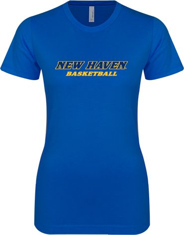 New Haven Next Level Ladies SoftStyle Junior Fitted Tee Basketball Flat - ONLINE ONLY