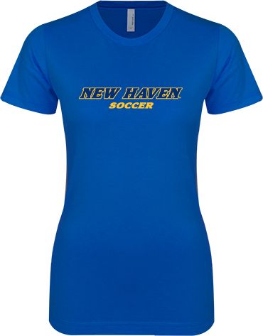 New Haven Next Level Ladies SoftStyle Junior Fitted Tee Soccer Flat - ONLINE ONLY