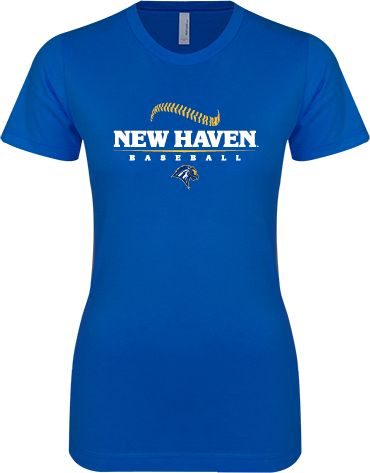 New Haven Next Level Ladies SoftStyle Junior Fitted Tee New Haven Baseball Seams - ONLINE ONLY