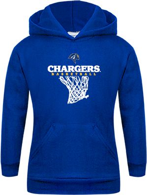 New Haven Youth Fleece Hoodie Chargers Basketball Net - ONLINE ONLY