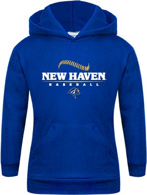 New Haven Youth Fleece Hoodie New Haven Baseball Seams - ONLINE ONLY