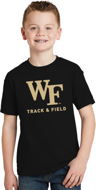 Wake Forest Youth T Shirt Track and Field - ONLINE ONLY