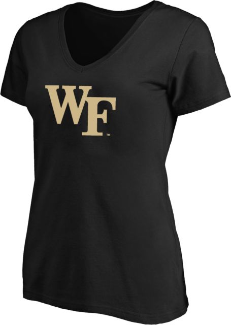 Wake Forest Womens Plus V Neck T Shirt WF - ONLINE ONLY