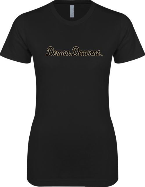 Wake Forest Next Level Ladies SoftStyle Junior Fitted Tee Wake Forest - ONLINE ONLY