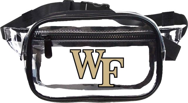 Wake Forest Clear Fanny Pack WF - ONLINE ONLY
