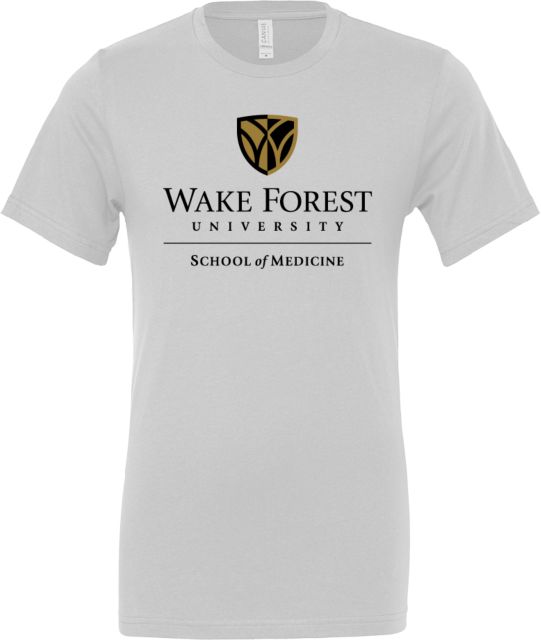 Wake Forest Bella + Canvas Jersey Cotton T Shirt Wake Forest University - School of Medicine - ONLINE ONLY