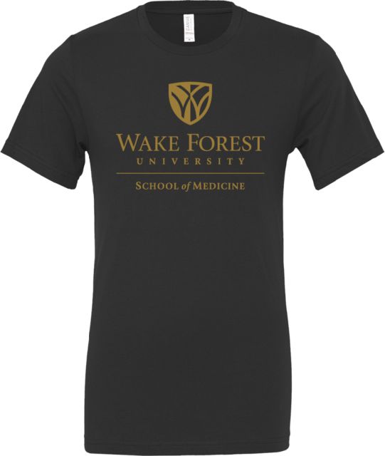 Wake Forest Bella + Canvas Jersey Cotton T Shirt Wake Forest University - School of Medicine - ONLINE ONLY