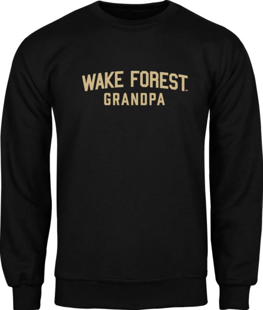 Wake Forest Fleece Crew Grandpa - ONLINE ONLY