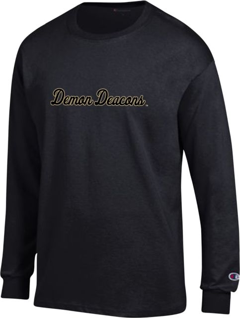 Wake Forest Champion Long Sleeve T Shirt Wake Forest - ONLINE ONLY