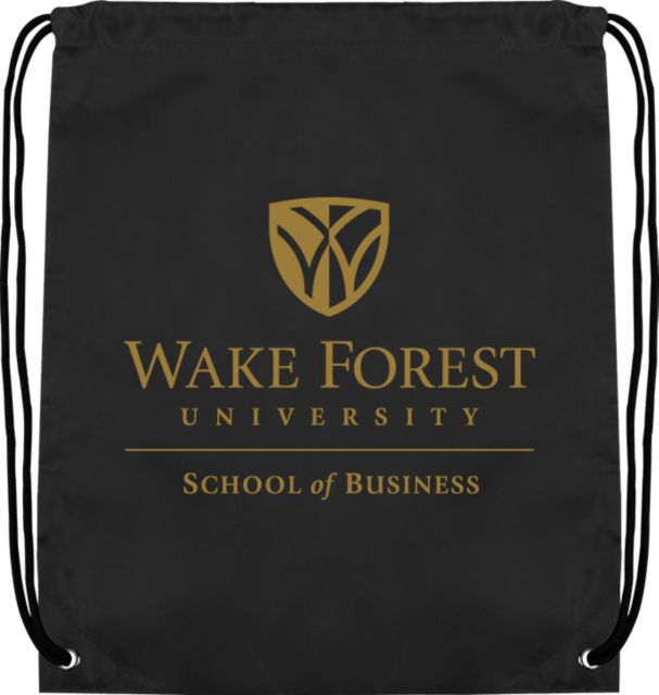 Wake Forest Drawstring Backpack Wake Forest University - School of Business - ONLINE ONLY