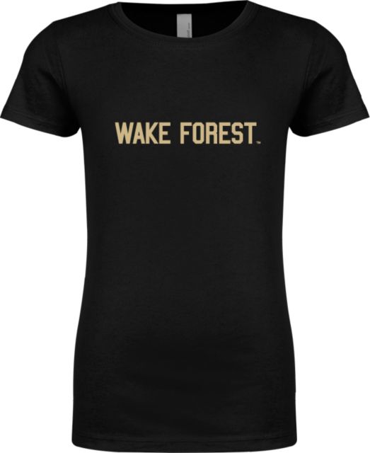Wake Forest Next Level Girls Fashion Fit T Shirt Wake Forest - ONLINE ONLY