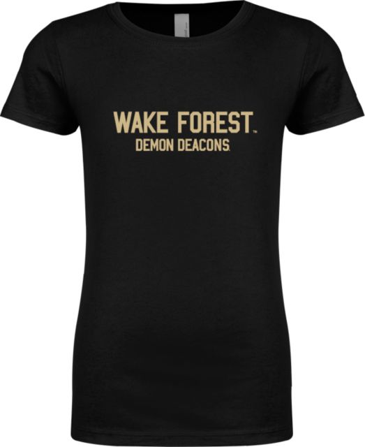 Wake Forest Next Level Girls Fashion Fit T Shirt Wake Forest - ONLINE ONLY