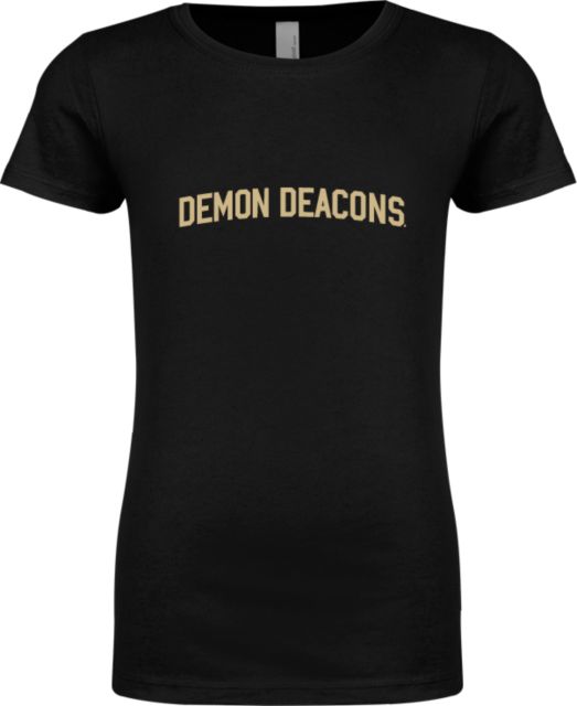 Wake Forest Next Level Girls Fashion Fit T Shirt Wake Forest - ONLINE ONLY