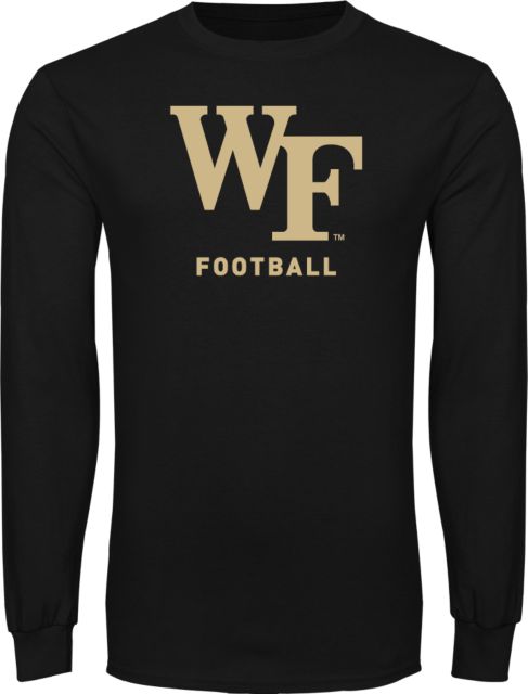 Wake Forest Long Sleeve T Shirt Football - ONLINE ONLY