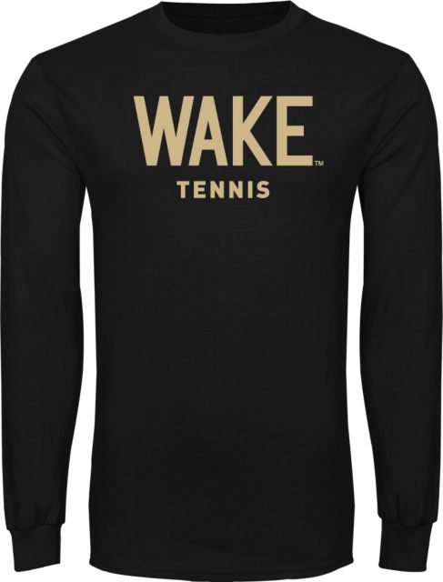 Wake Forest Long Sleeve T Shirt Wake Tennis - ONLINE ONLY