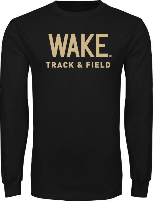 Wake Forest Long Sleeve T Shirt Wake Track and Field - ONLINE ONLY