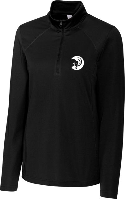 Amherst College C&B Womens Clique Ice Pique Half Zip Amherst College Circle Mammoth - ONLINE ONLY,