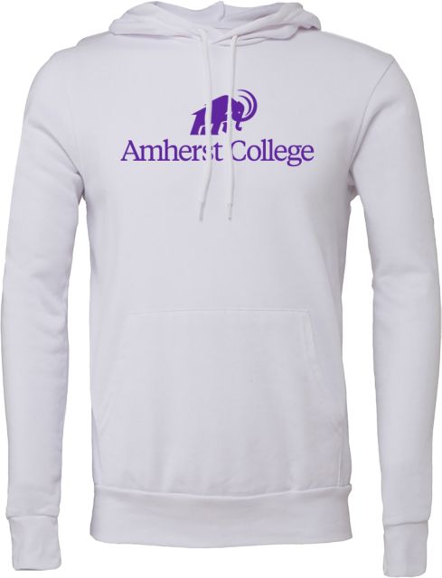 Amherst College Bella + Canvas Fleece Hood Amherst College Mammoth Lock Up Centered - ONLINE ONLY