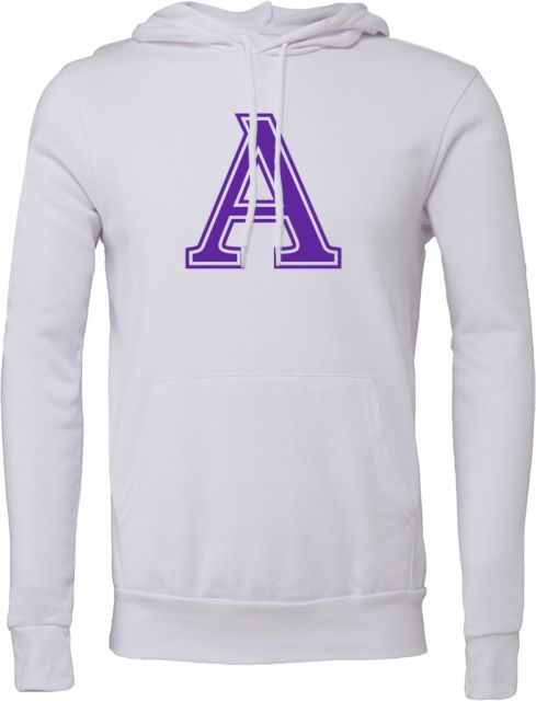 Amherst College Bella + Canvas Fleece Hood Amherst College A - ONLINE ONLY