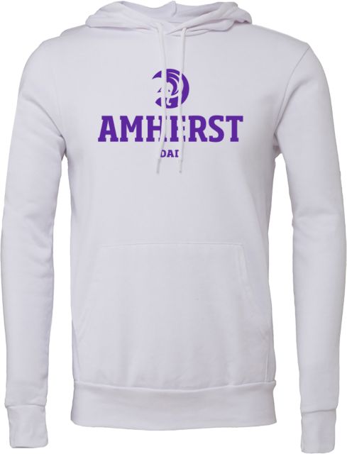 Amherst College Bella + Canvas Fleece Hood Amherst Dad - ONLINE ONLY