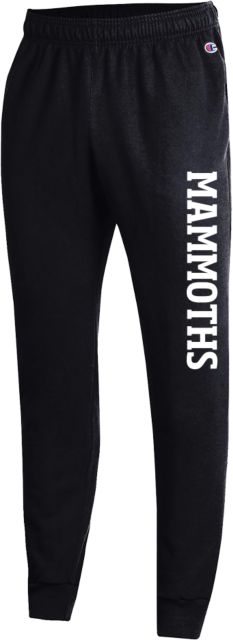 Amherst College Champion Powerblend Fleece Jogger Mammoths Vertical - ONLINE ONLY