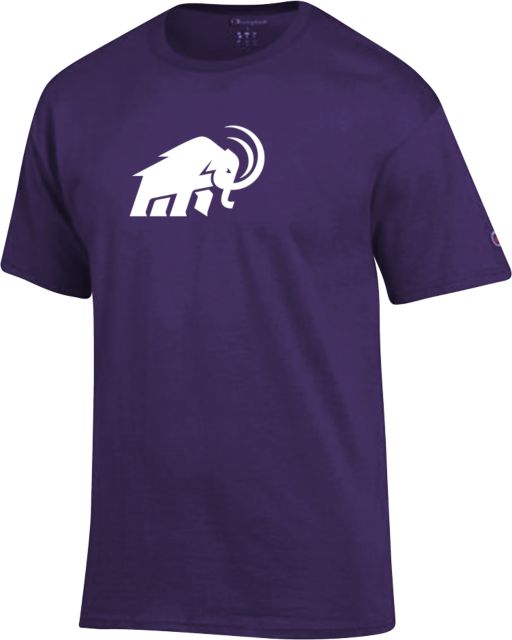 Amherst College Champion T Shirt Amherst College Mammoth - ONLINE ONLY,