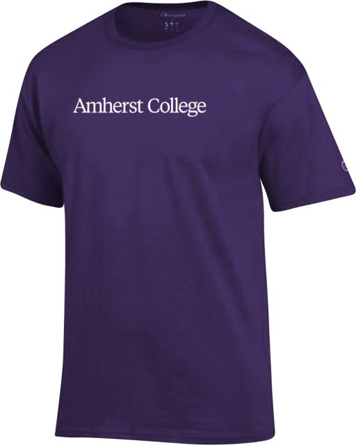Amherst College Champion T Shirt Amherst College Flat - ONLINE ONLY,